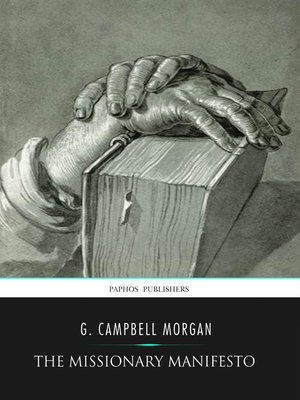 cover image of The Missionary Manifesto